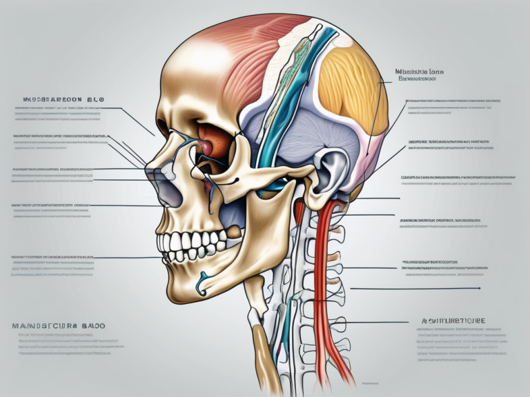 A surgical tool carefully navigating around a detailed