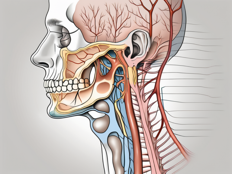 The mandibular nerve